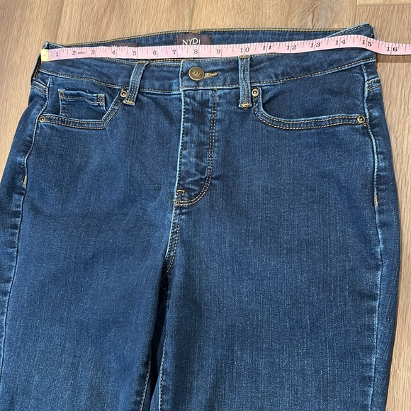 NYDJ Sheri Slim w/Lift Tuck Technology Size 8 Color Quinn Stretch - Picture 5 of 13